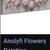 ANOLYFI FLOWERS 20" x 40" ACRYLIC CANVAS ON WOOD ART - ALLNEW 7 thumbnail