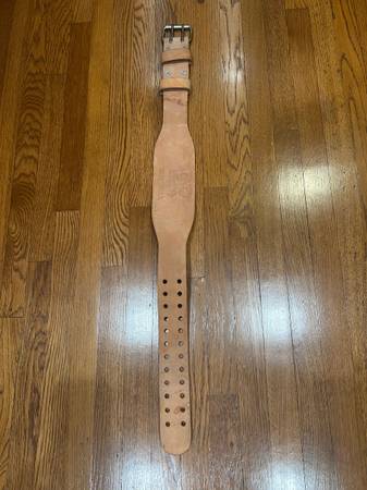 Genuine Leather Lifting Belt 1