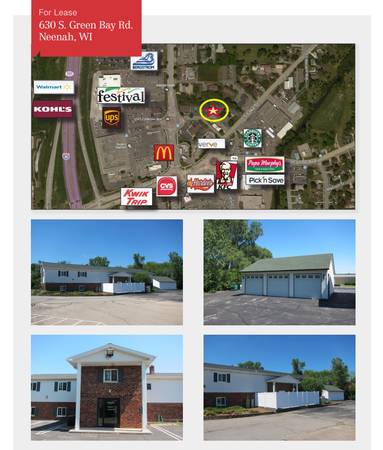 $1,200 / 1200ft2 - OFFICE SPACE with high quality finishes (Neenah, WI) (Neenah, WI)63845973358337121
