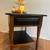 Vintage Solid Maple Side Table 9 thumbnail