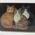 Kitty Cat Storage Tin Note Box 1995 Steven Lawrence Vintage Container 3 thumbnail