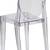 Flash Furniture Ghost Side Chair in Transparent Crystal 1 thumbnail