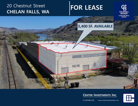 $2,700 / 5400ft2 - Chelan Falls - Warehouse & Yard Storage (Chelan Falls)63828129024897121