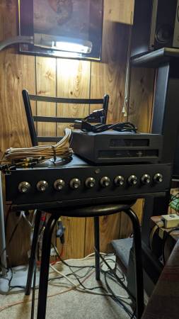 Electronic Crossover & Speaker system . 1