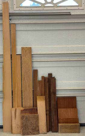 Woodworking hardwood lumber White Oak, Maple, cutting boards 1