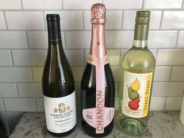 wine / chardonay - 3 bottles 1