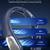 Neck Fan, LED Display USB Rechargeable Portable Fan,360° Cooling Blad 3 thumbnail