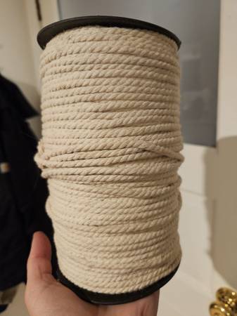 Soft Cotton cord, for macrame... 1