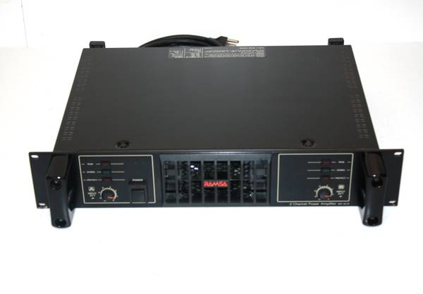 RAMSA WP-9110 200 Watt Power Amplifier 2 Channel
