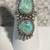 Vintage Navajo Sonoran Gold Turquoise Size 7 1/4 Ring 1 thumbnail