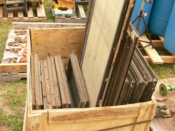 Several Aluminum Frame Windows 1