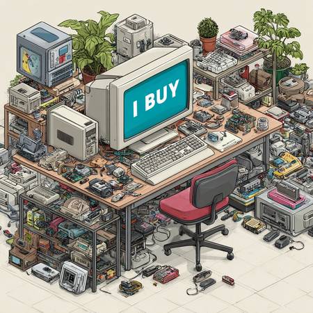 Home Office Clean-Out! - I BUY old tech (cash pickup) 1