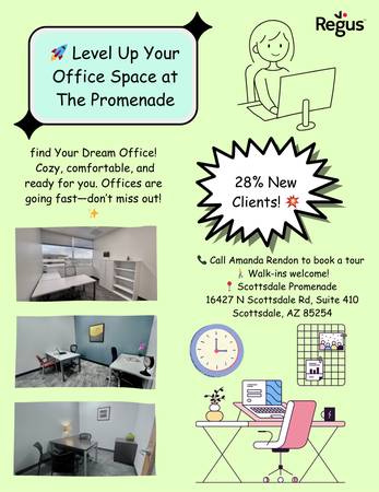 $833 ✨ Spark Your Success – The Promenade is Ready for You! 🚀 (Frank Lloyd Wright Blvd & Scottsdale Rd.)63755030171649120