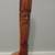 5' Foot bearded man carved spiral wood walking stick cane 3 thumbnail