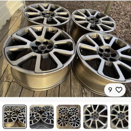 Set Of 4 GMC Canyon Colorado 20 inch OEM Wheel Rims 2017-2022 Pull Off 1