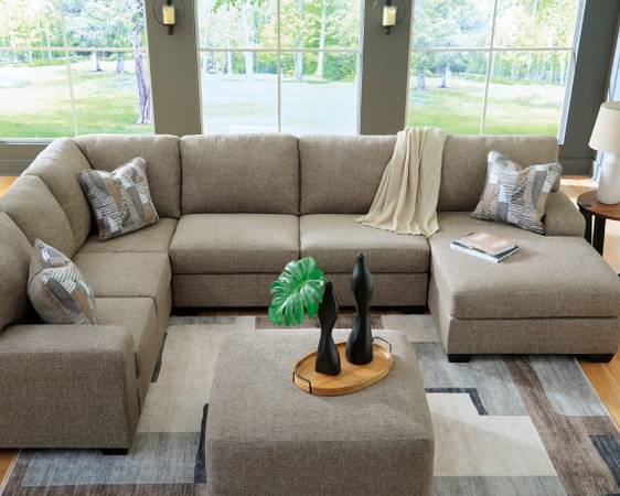 New sectional with 2 color options and sleeper option 1