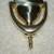 New Polish Brass Door Knocker Set with 2 Screws 17 thumbnail