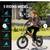 *NEW Vivi Electric Foldable Bike FM20UL Black 11 thumbnail