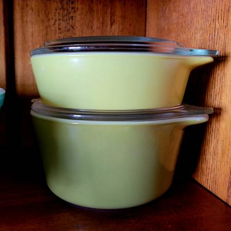 Vintage PYREX Stackable glass set 1