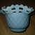 Fenton blue milk glass bowl 2 thumbnail