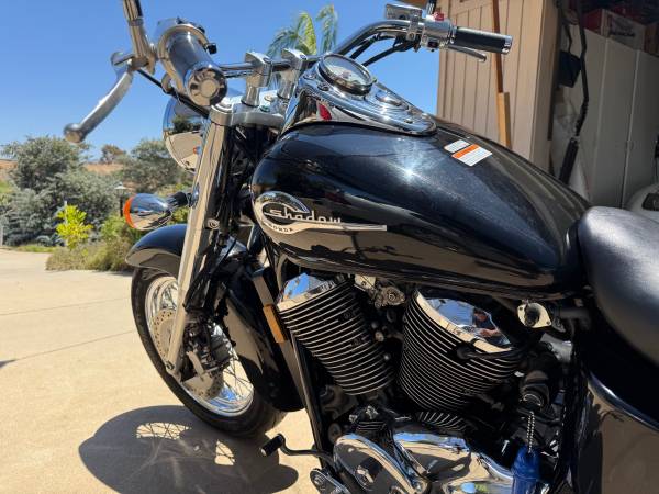 Honda Shadow with 900+ miles