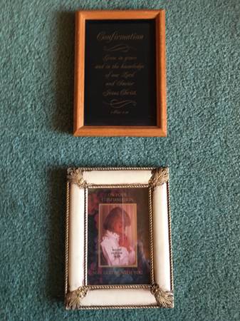 CONFIRMATION Plaque and Picture Frame 1