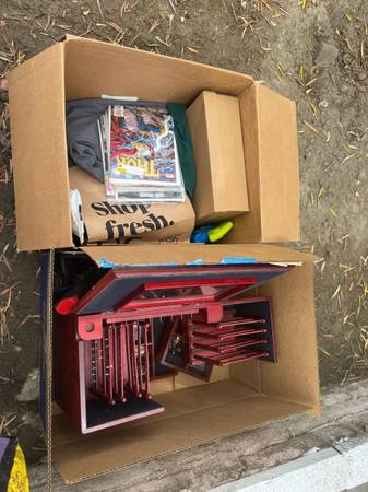 FREE-New Thor comics, NWT clothing, jewelry box with some costume jewery, sunscr 1