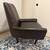 Mid-Century Modern Genuine Leather Lounge Chair 5 thumbnail