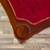 English Queen Anne Style Mahogany Card/Game Table w/ Tooled Leather To 4 thumbnail