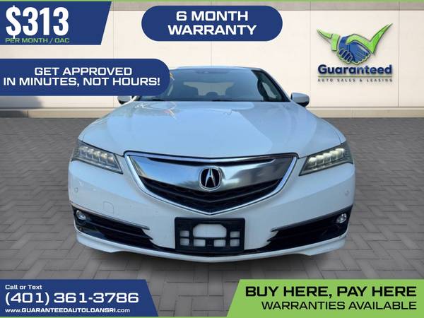 $313/mo - 2016 Acura TLX SH AWD V6 wAdvanceSedan Package - $313 (920 Plainfield Street, Johnston, RI 02919)63470590850177121