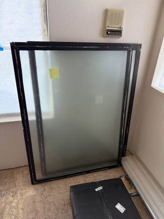 Two 45”x33” Privacy Glass Windows Available - $280/ea 1