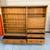 Antique Victorian style open bookcase slant front desk 17 thumbnail