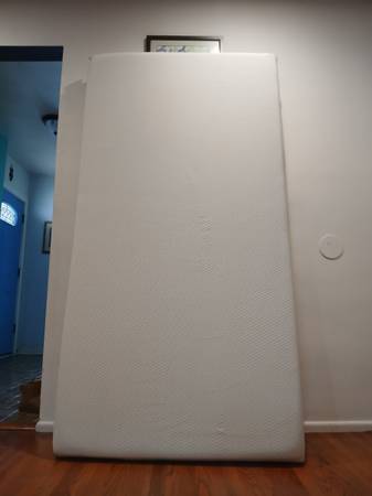 Twin-Size Memory Foam Mattress (Medium Firm) - Like New, Gently used 1