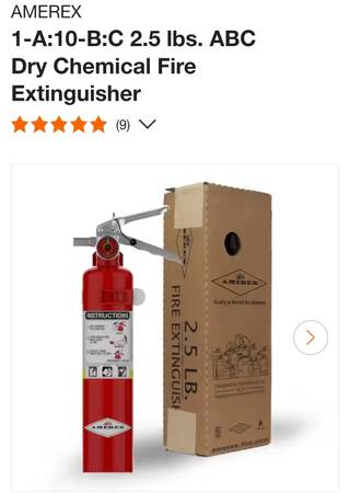 2.5 pound fire extinguisher 1