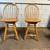 Vintage Mid Century Windsor Swivel Barstools . A pair 1 thumbnail
