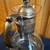 Beautiful Vintage Silver Plated Glass Coffee or Tea Carafe Pot with Warmer Stand 4 thumbnail