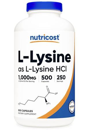 L-Lysine  500 capsules 1