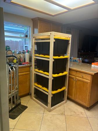 Moving boxes and racks for rent 1