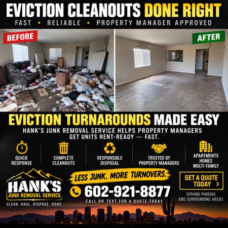 ✅ JUNK REMOVAL | ✅ PROPERTY CLEANUP | PHOENIX 1