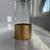 Vase with  gold trim Modern Farmhouse style 5 thumbnail
