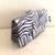 Adorable Zebra Purse with Silver Buckle & Strap 2 thumbnail