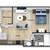 $500 off first month! Lakeview Studio *RE-LET lease through May '26* 10 thumbnail