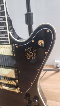 Black Firebird Guitar 1
