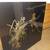 Black Lacquer Asian Panels Orchid Butterfly 1 thumbnail