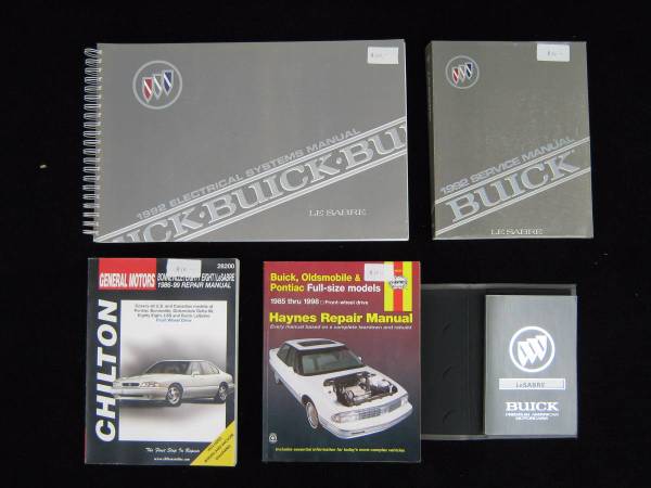 1992 Buick LeSabre Manuals 1