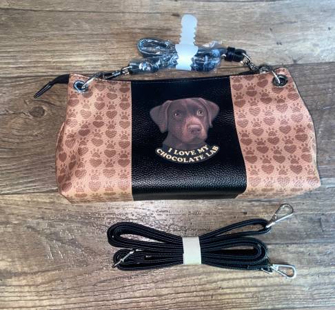 I LOVE MY CHOCOLATE LAB PURSE Brand New 1