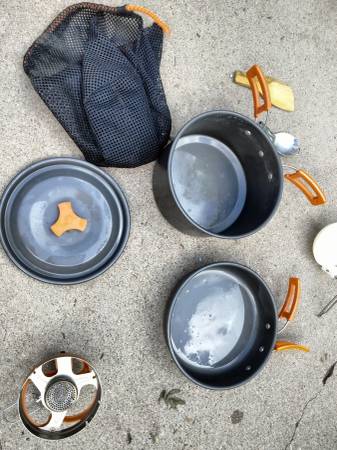 Camping/Backpacking gear. As brand new! 1