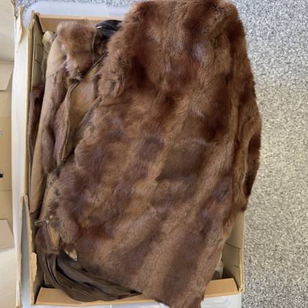 Vintage Mink Fur Pelt Lot – Approx. 50 Pieces – Beautiful Condition 1