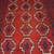 Brand New Oriental Rug "Navajo Style" 100% Wool Dark Red/Navy 2 thumbnail