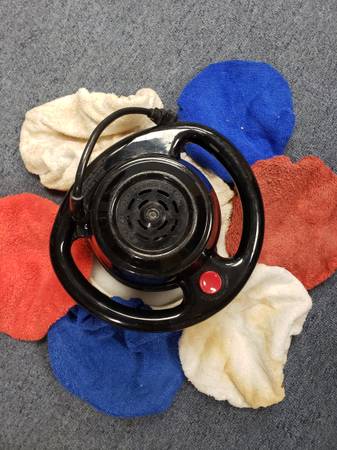 Car Polisher Detailer ✔ Heavy Duty 9” W/ Assorted pads 1
